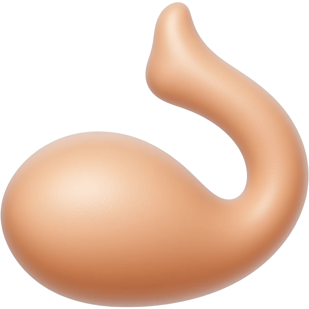 Tiny penis emoji