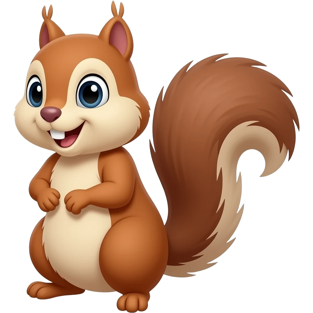 chipmunks from the cartoon emoji