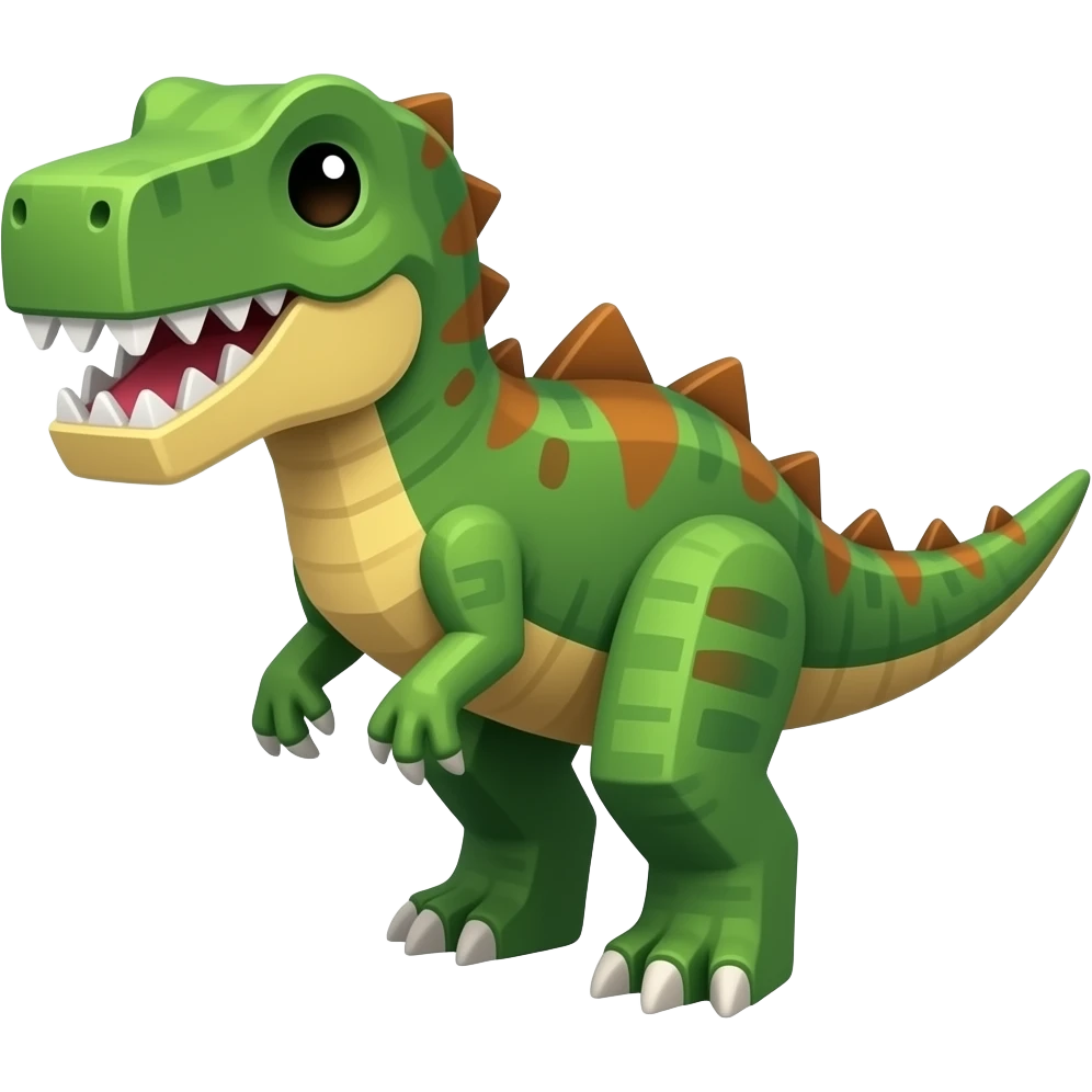 Minecraft dinosaur emoji