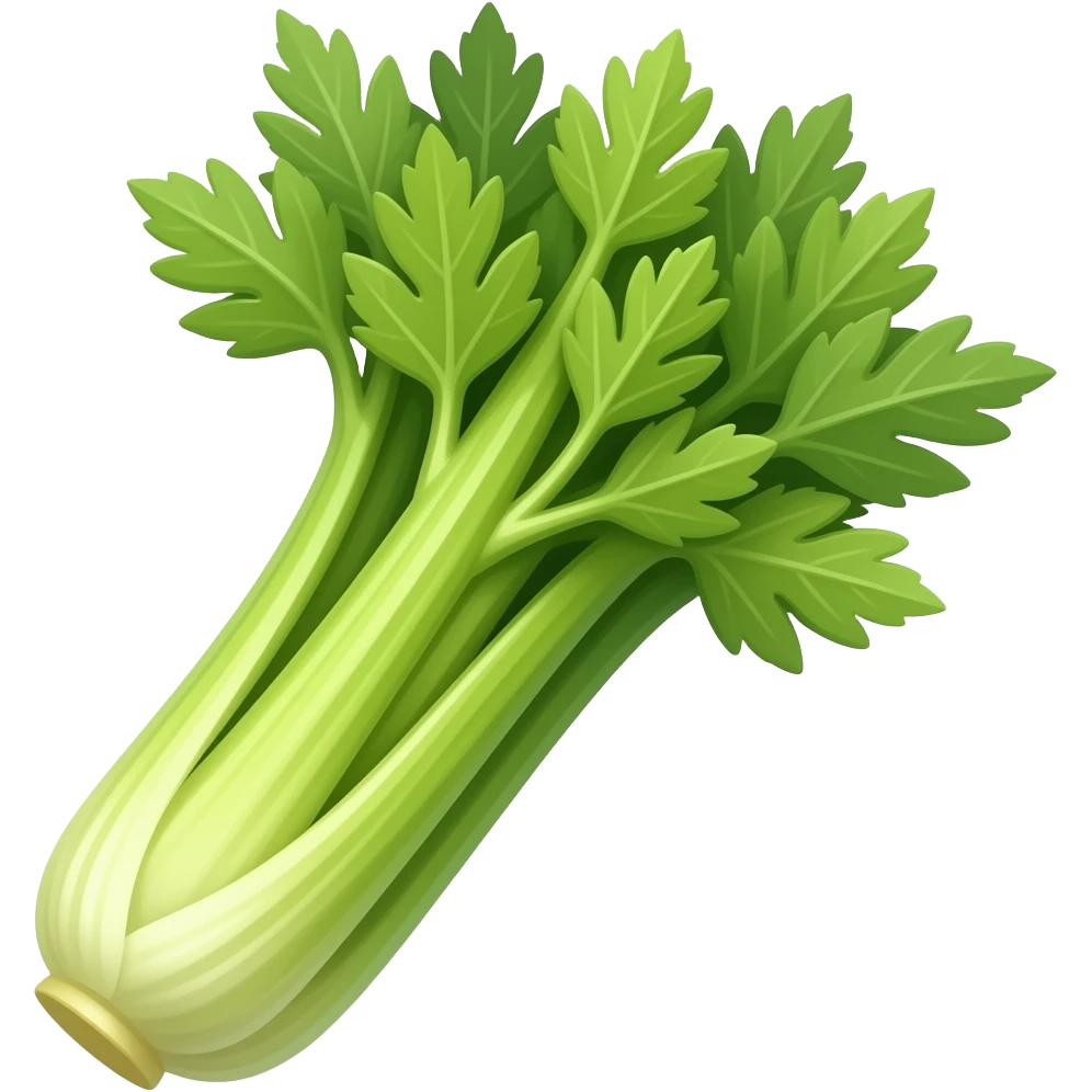 realistic celery emoji