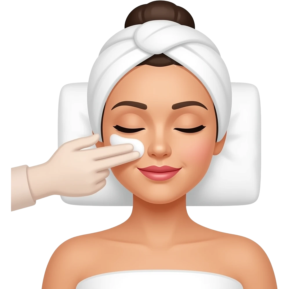 spa facial emoji