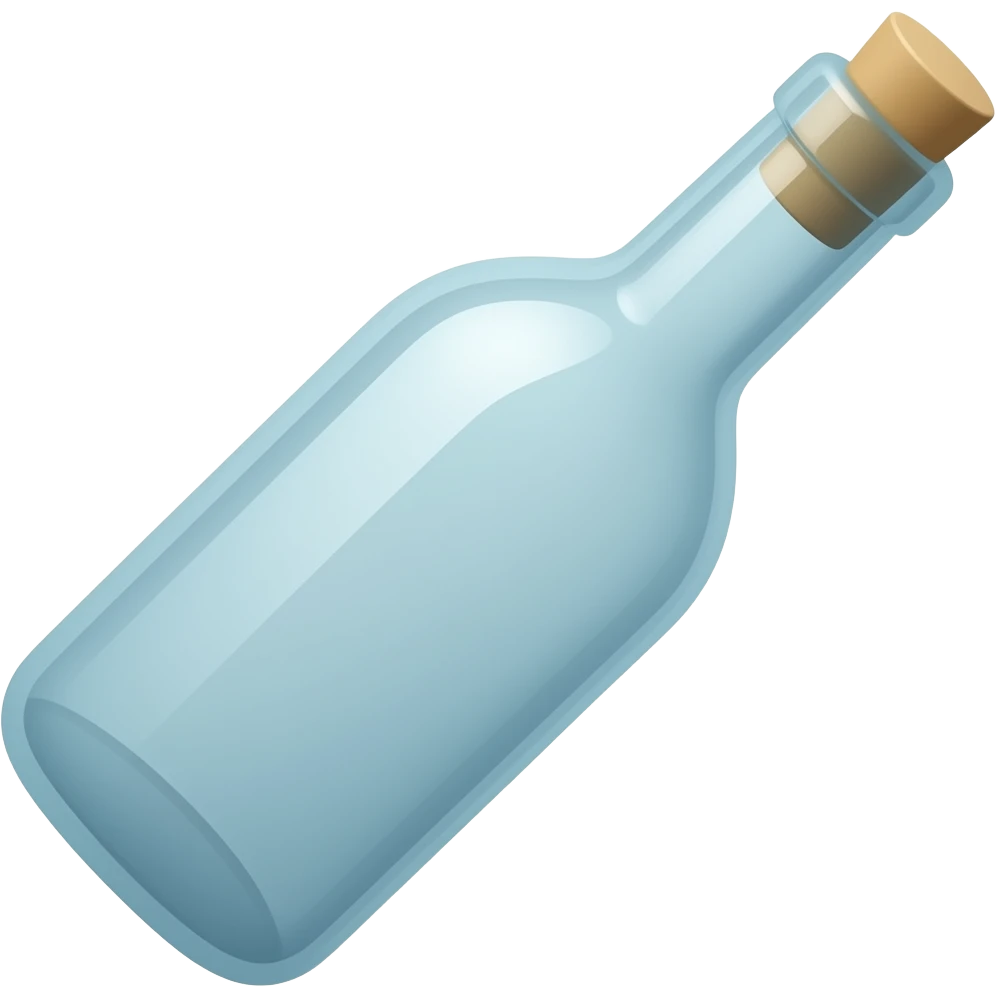 Message in a Bottle emoji