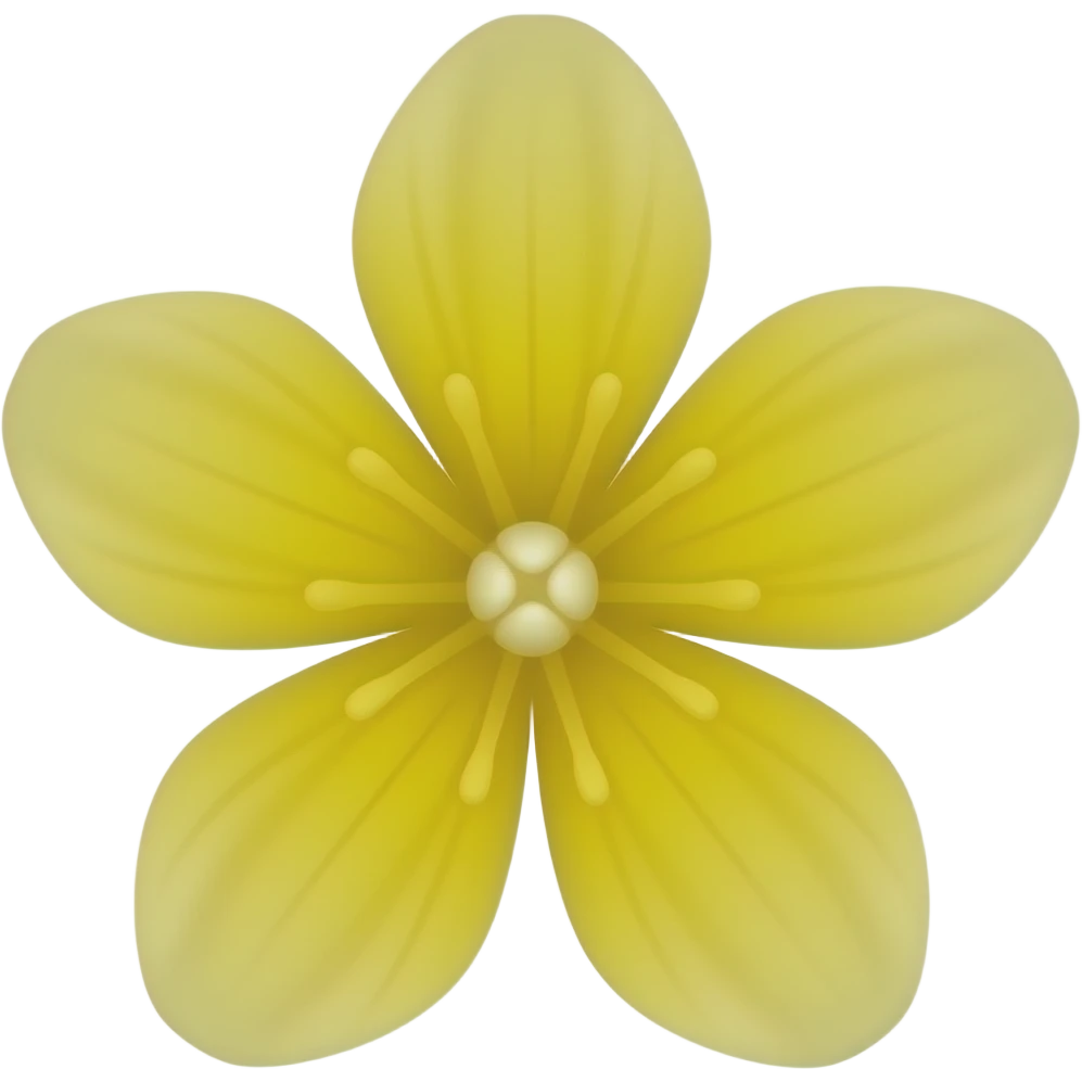An elderflower emoji