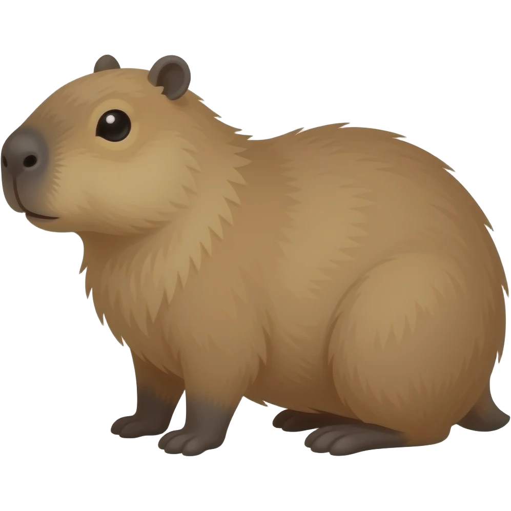 Capybara Emoji emoji
