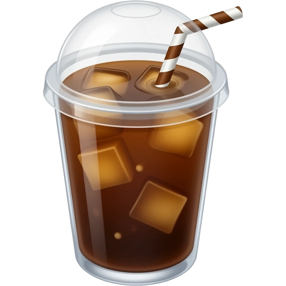 iced coffee emoji