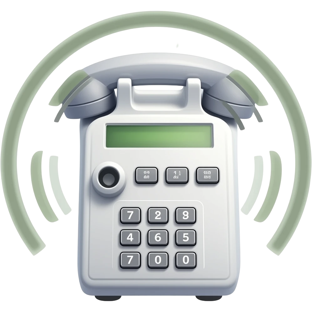 CENTRAL PHONE answering    with siren AROUND emoji