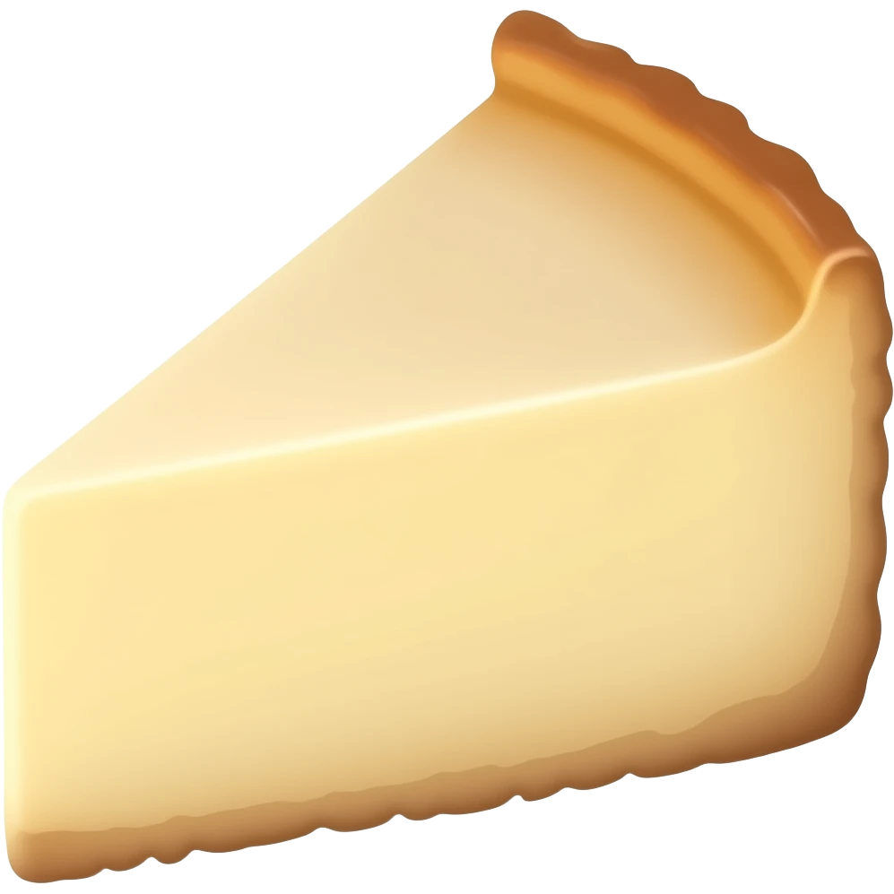 Plain Cheesecake emoji