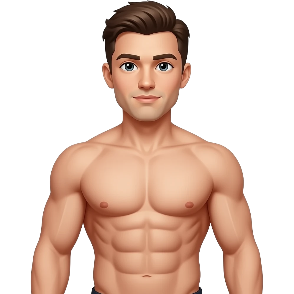 Homme abdo emoji