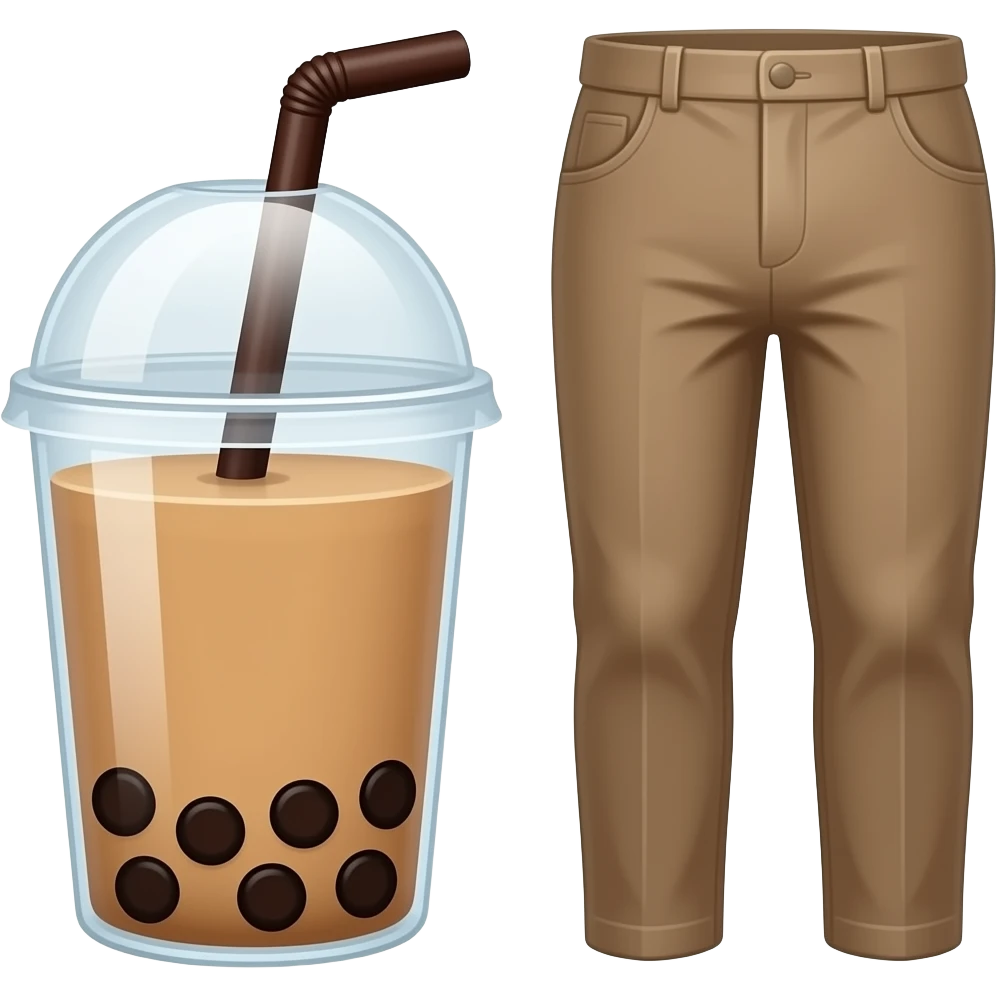 🧽🧋🟫👖 emoji