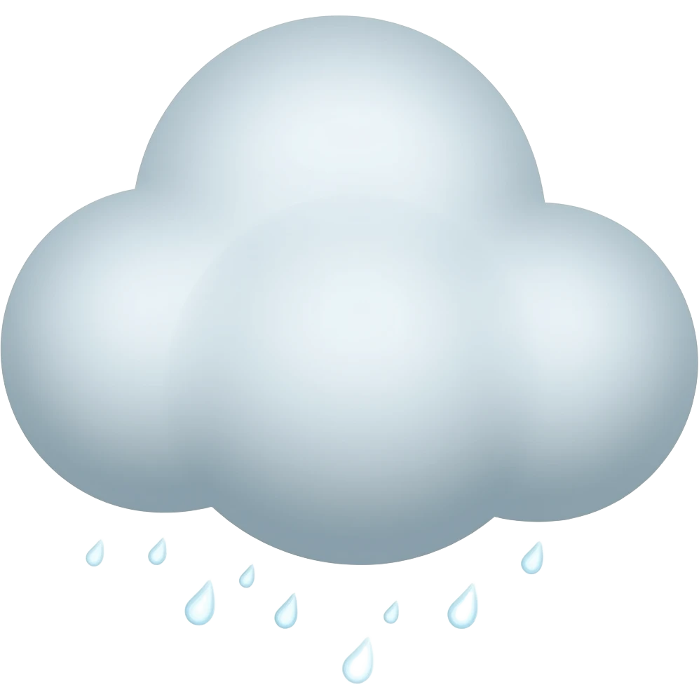 generate a raincloud emoji
