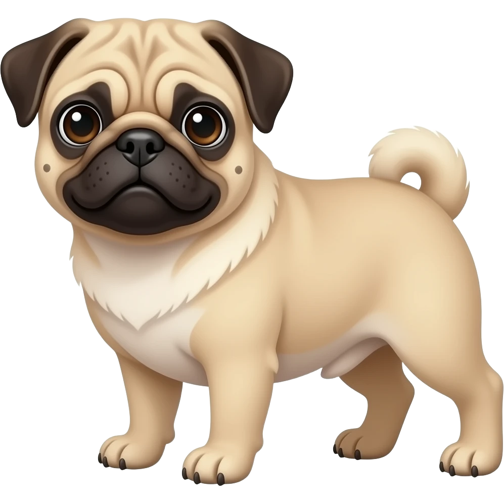 Pug emoji