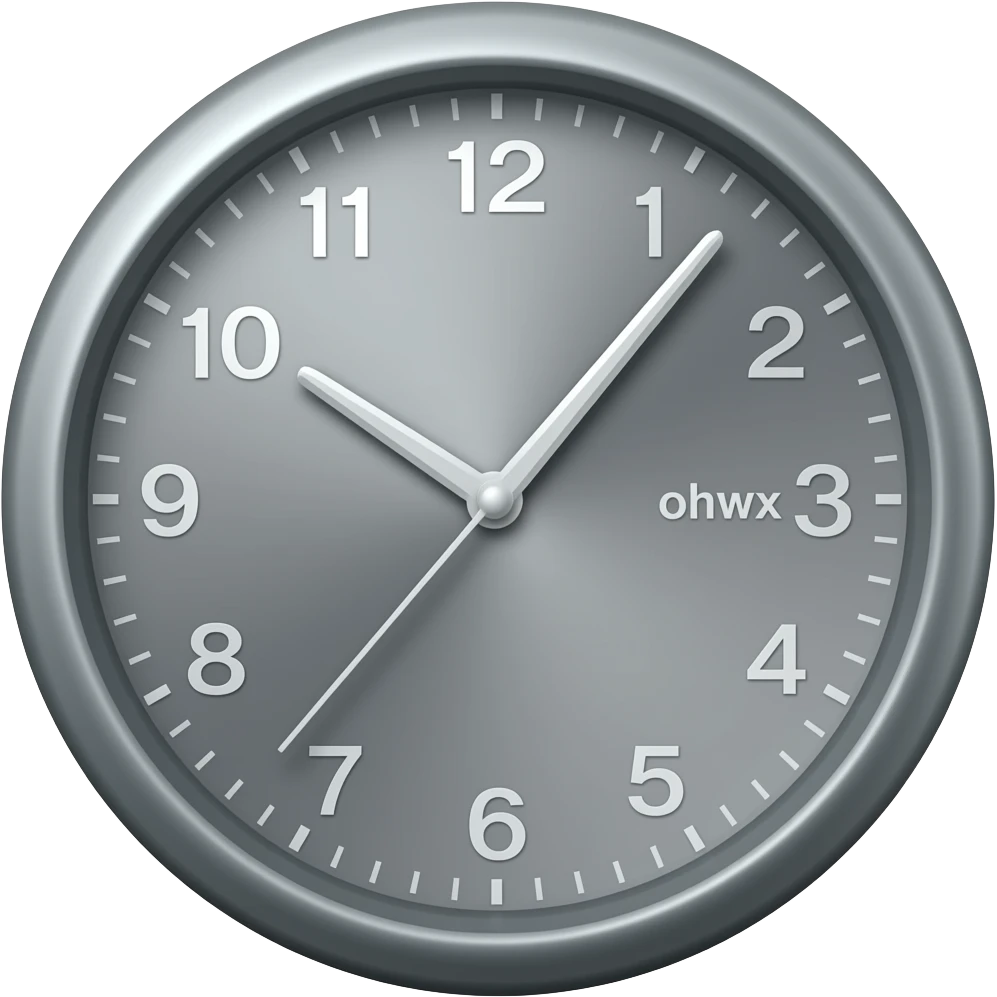 reloj emoji