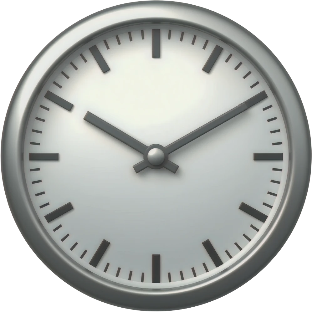 time emoji