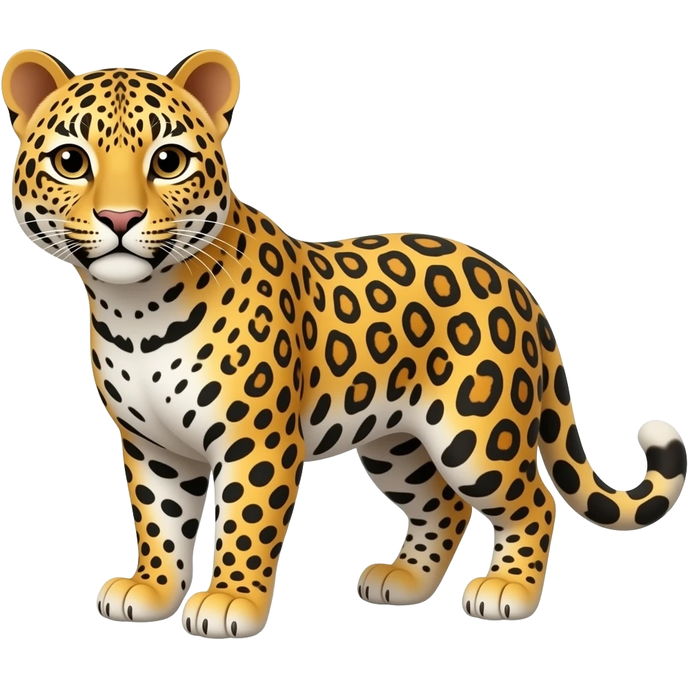 Leopard con emoji
