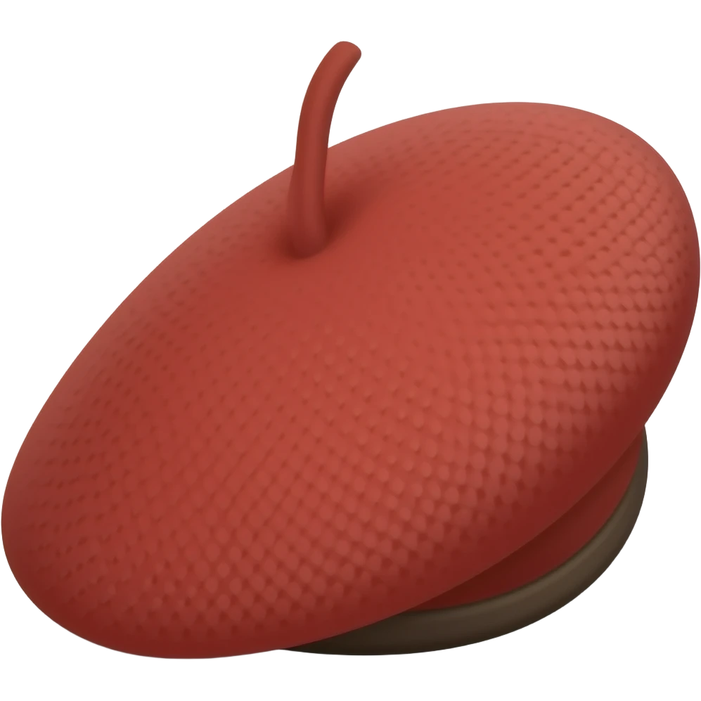 boina roja emoji | AI Emoji Generator