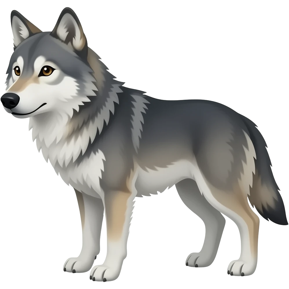 wolf emoji