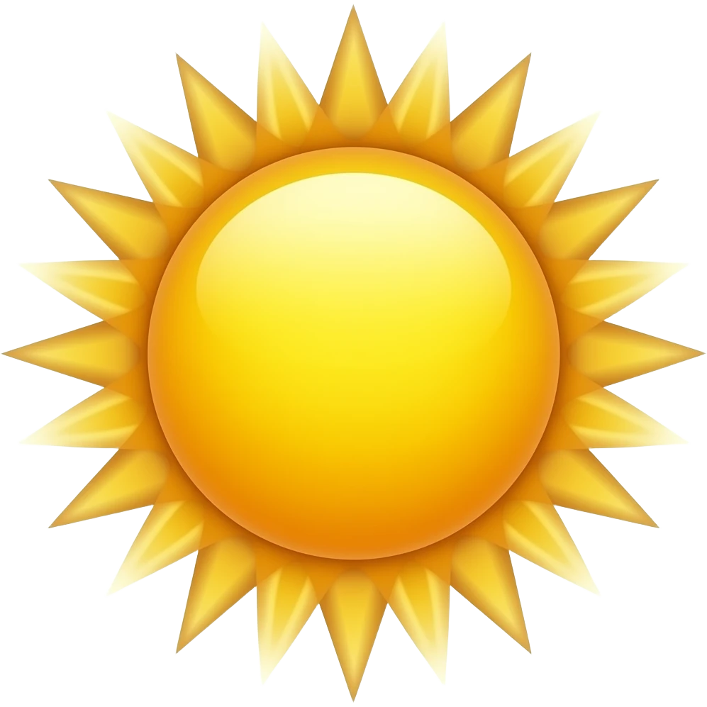 sun emoji