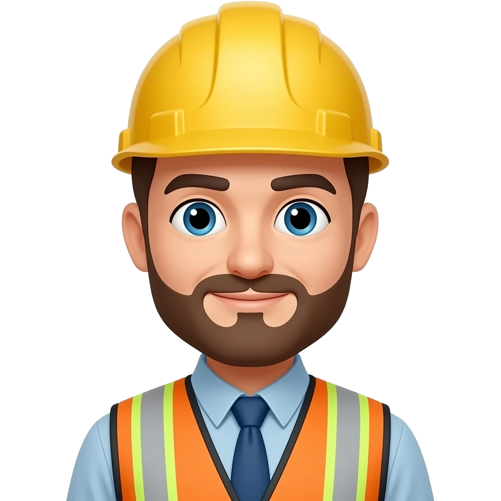 A civil engineer emoji
