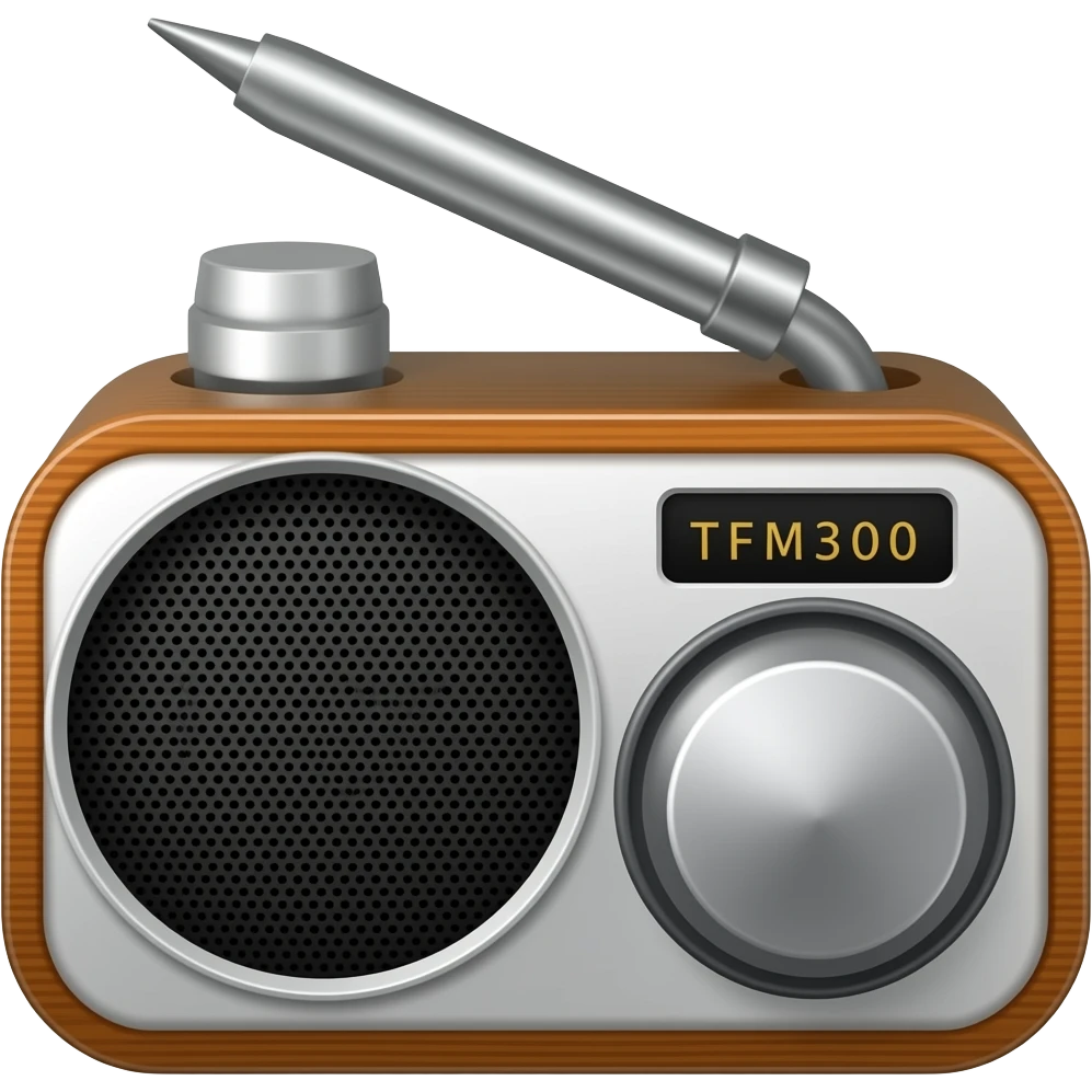 Create a TDFM9300 radio emoji