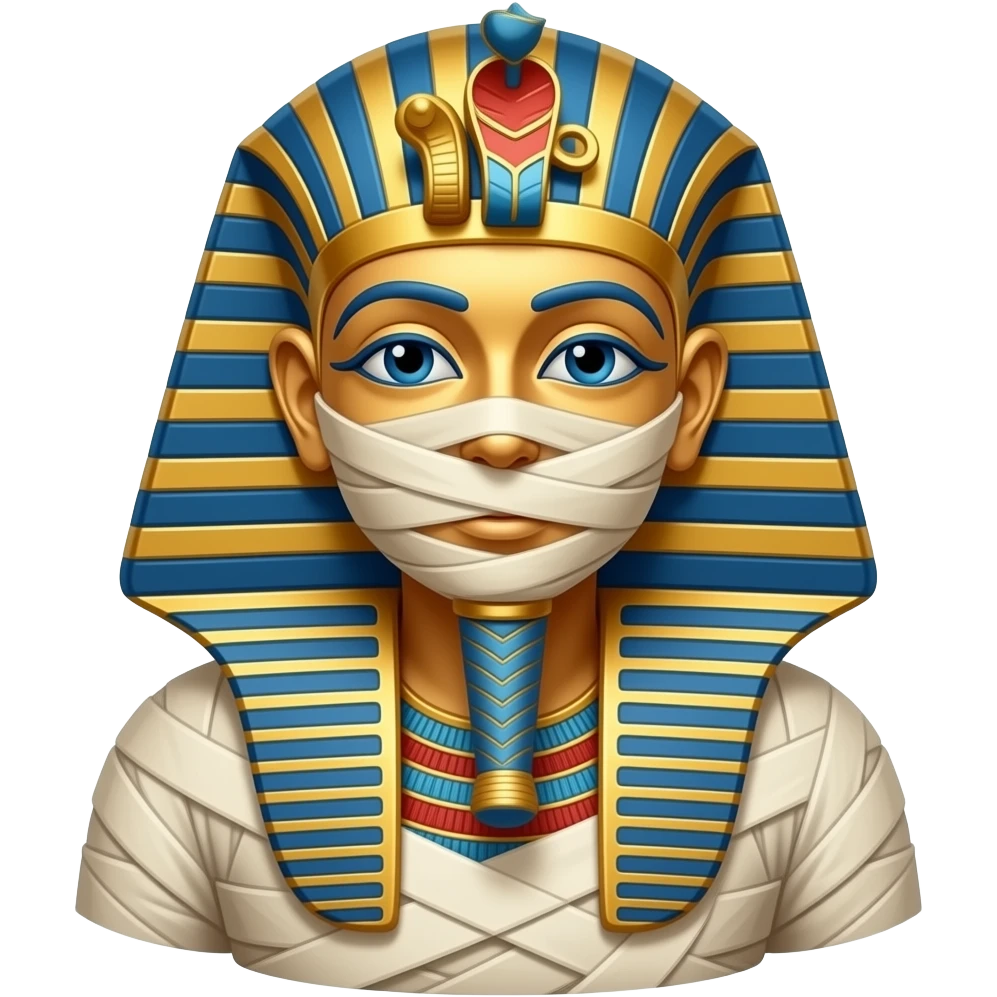 Egyptian mummy emoji