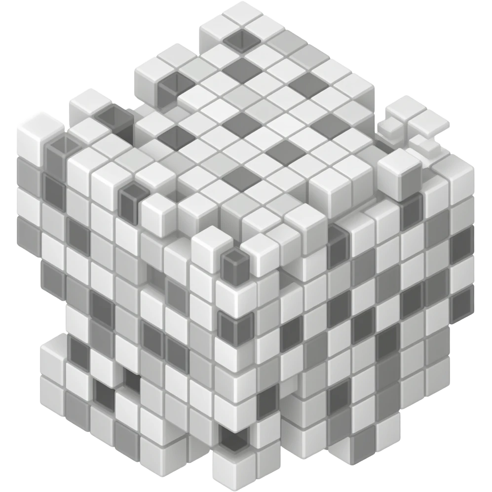 3d pixels emoji