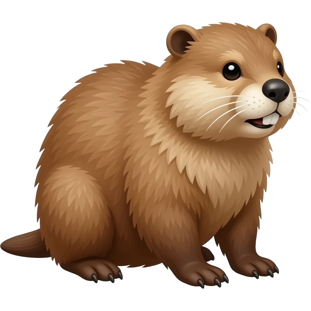 beaver emoji