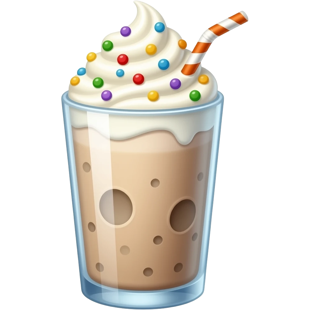 Milkshake emoji