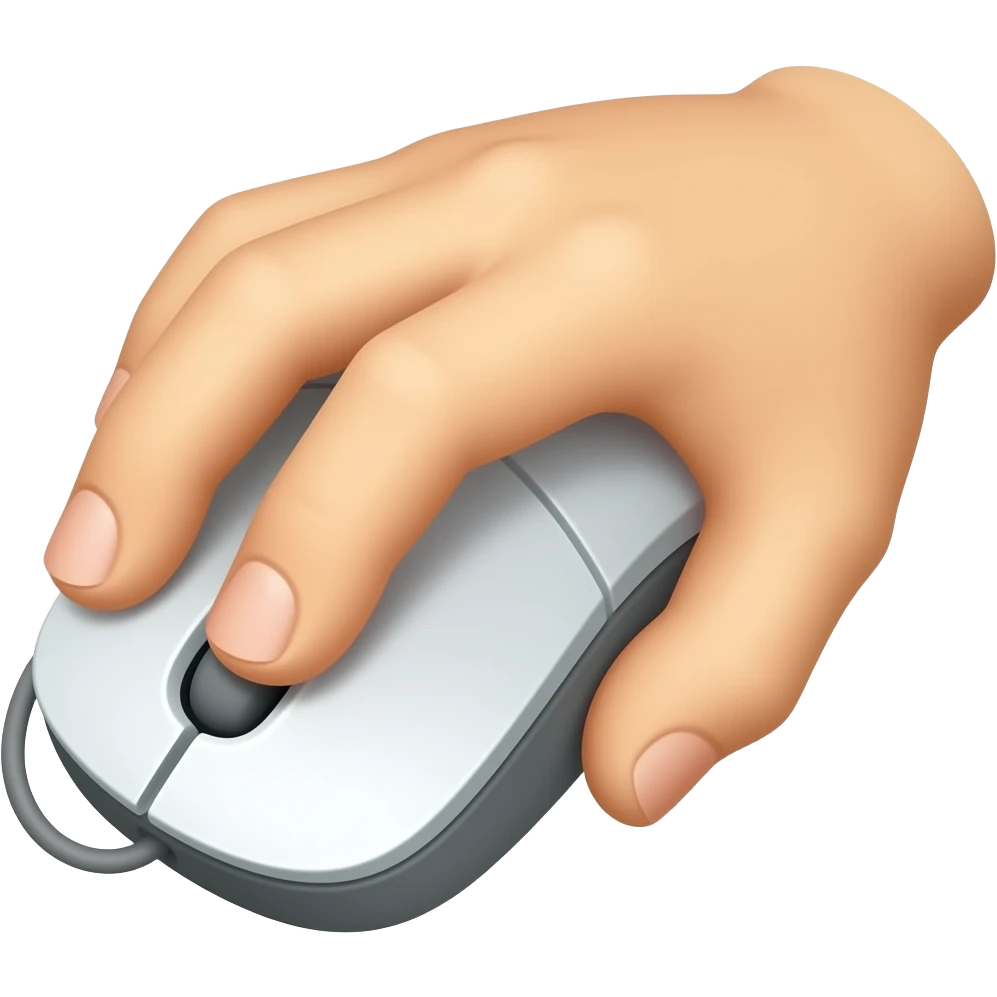 mouse click emoji