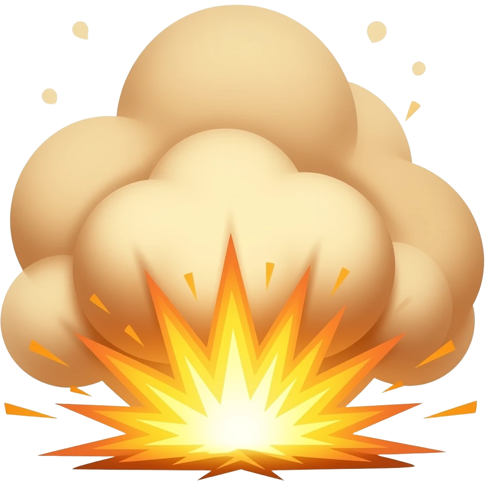 explosion emoji