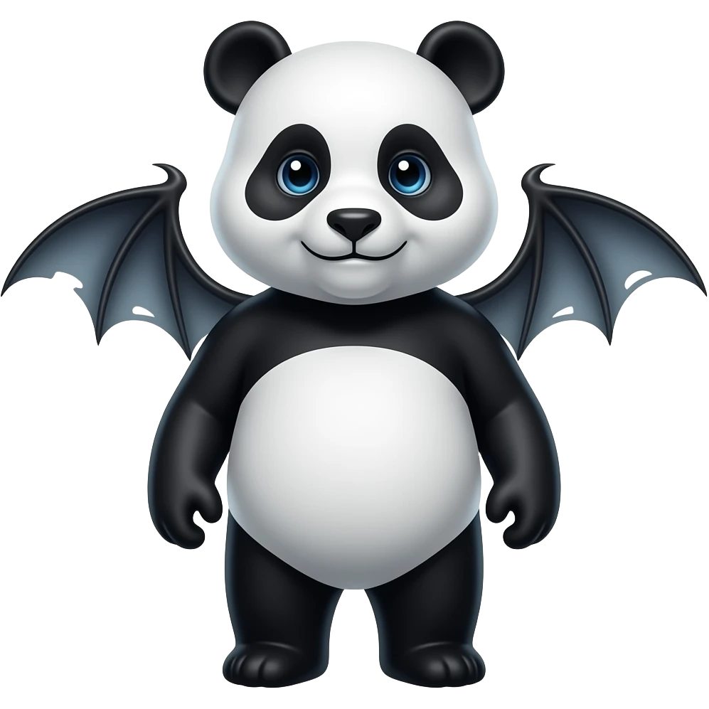 Panda demon emoji