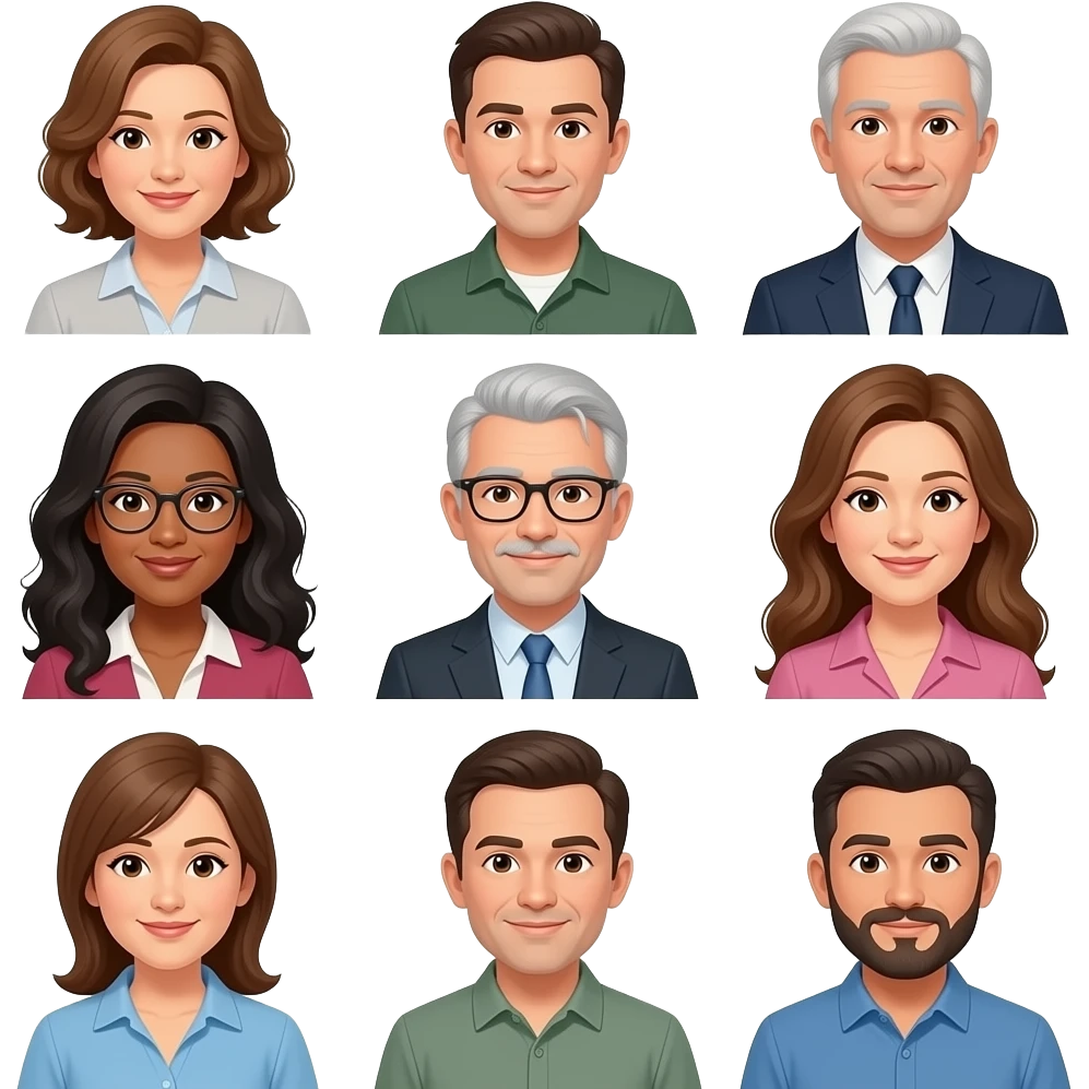 grupo de adultos emoji