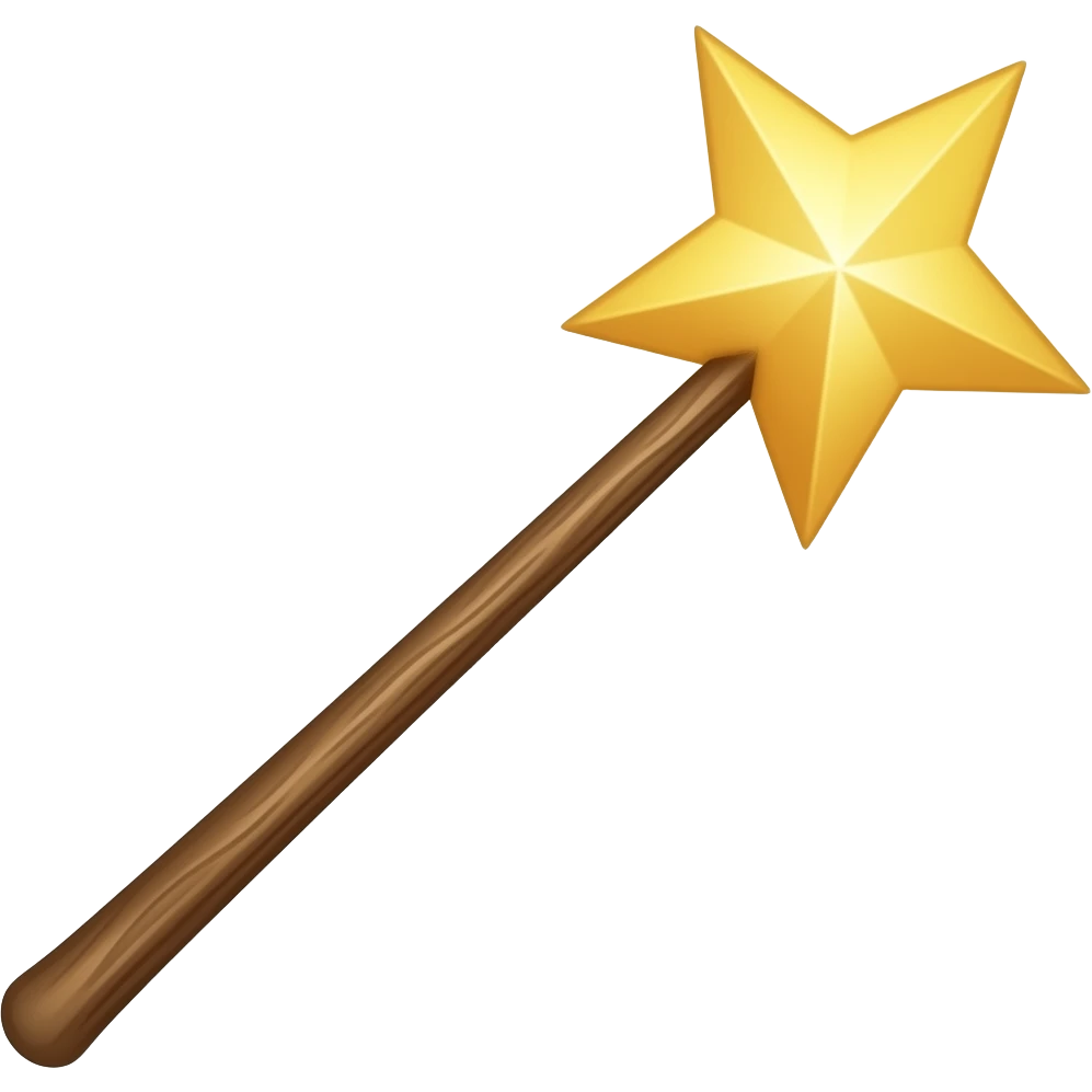 magic wand emoji