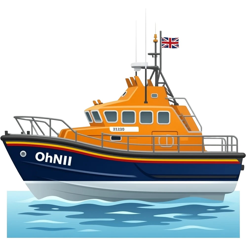RNLI small lifeboat emoji
