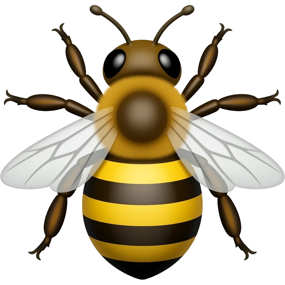 bee in profile emoji