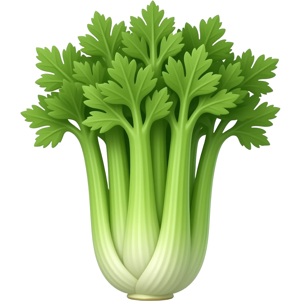 realistic celery emoji