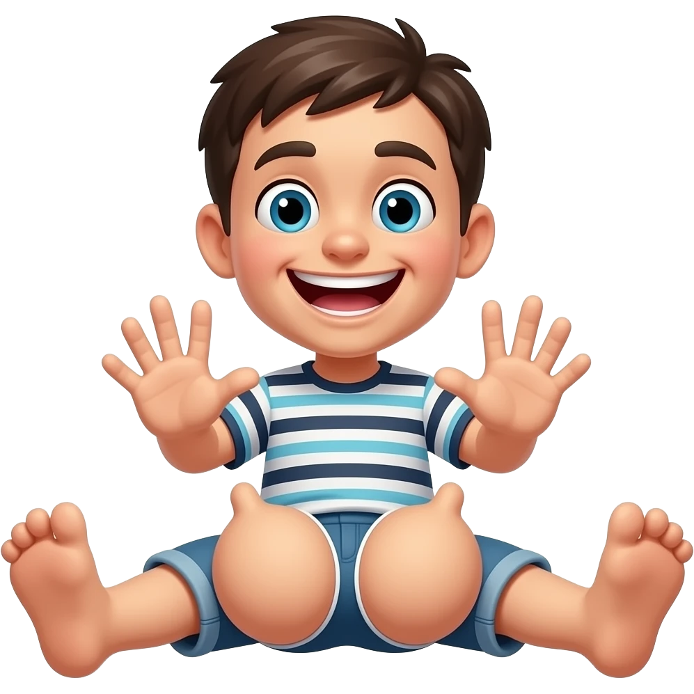 Emoji spreading its ass emoji