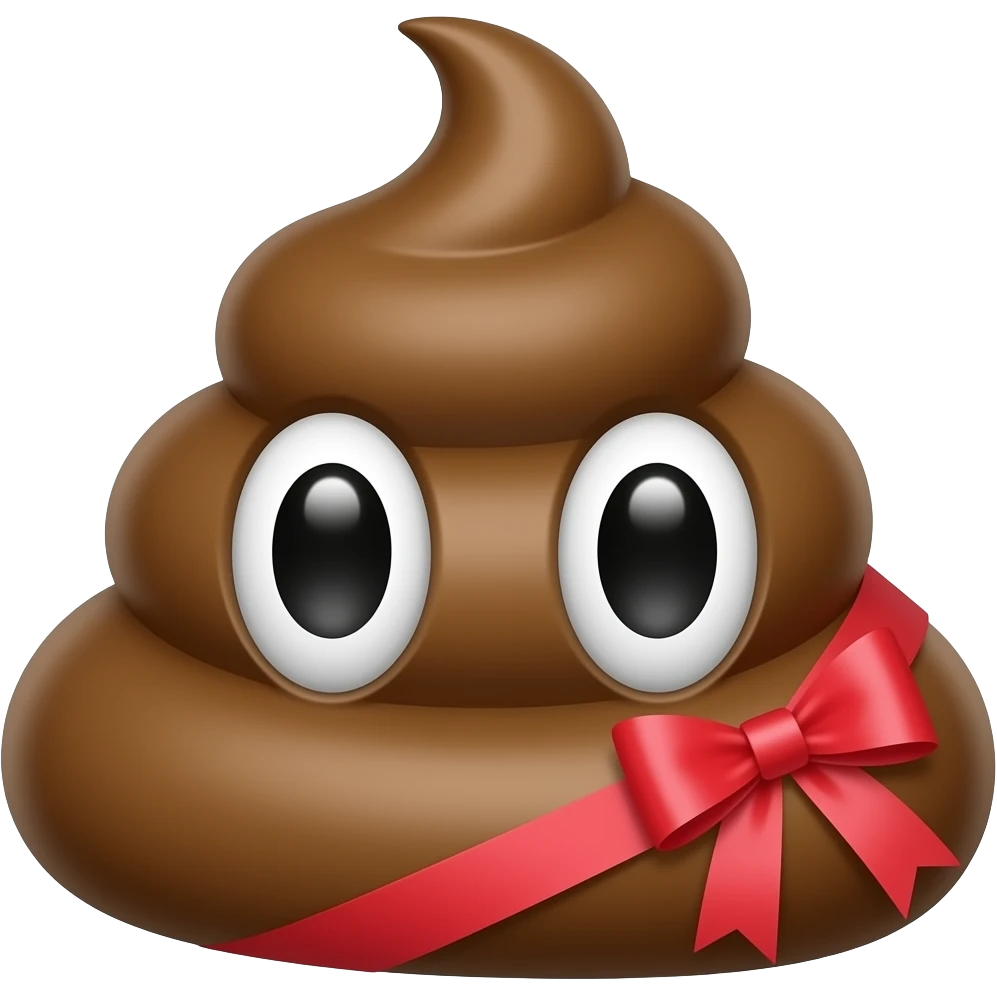 💩🎀 emoji