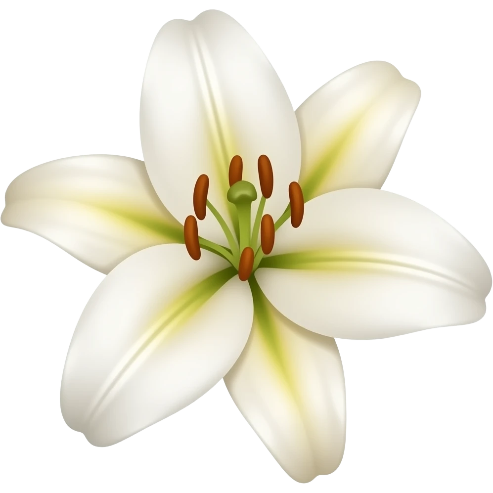 a flower lily emoji