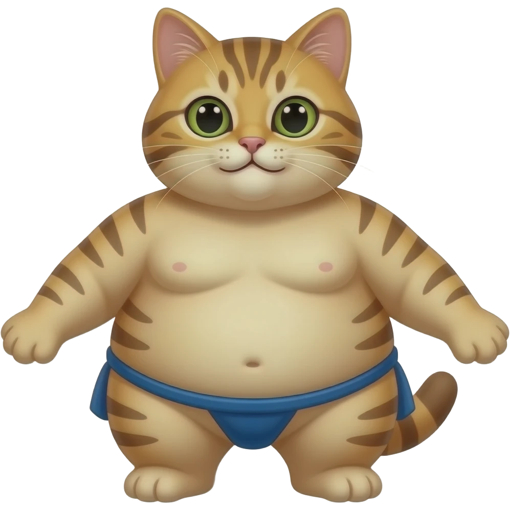 cat sumo emoji