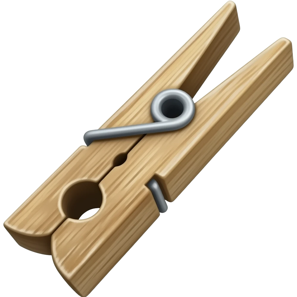 old clothespin emoji