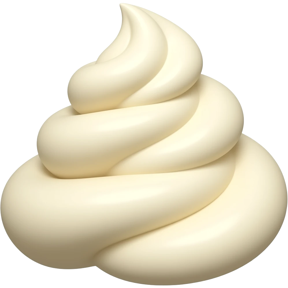Cream emoji