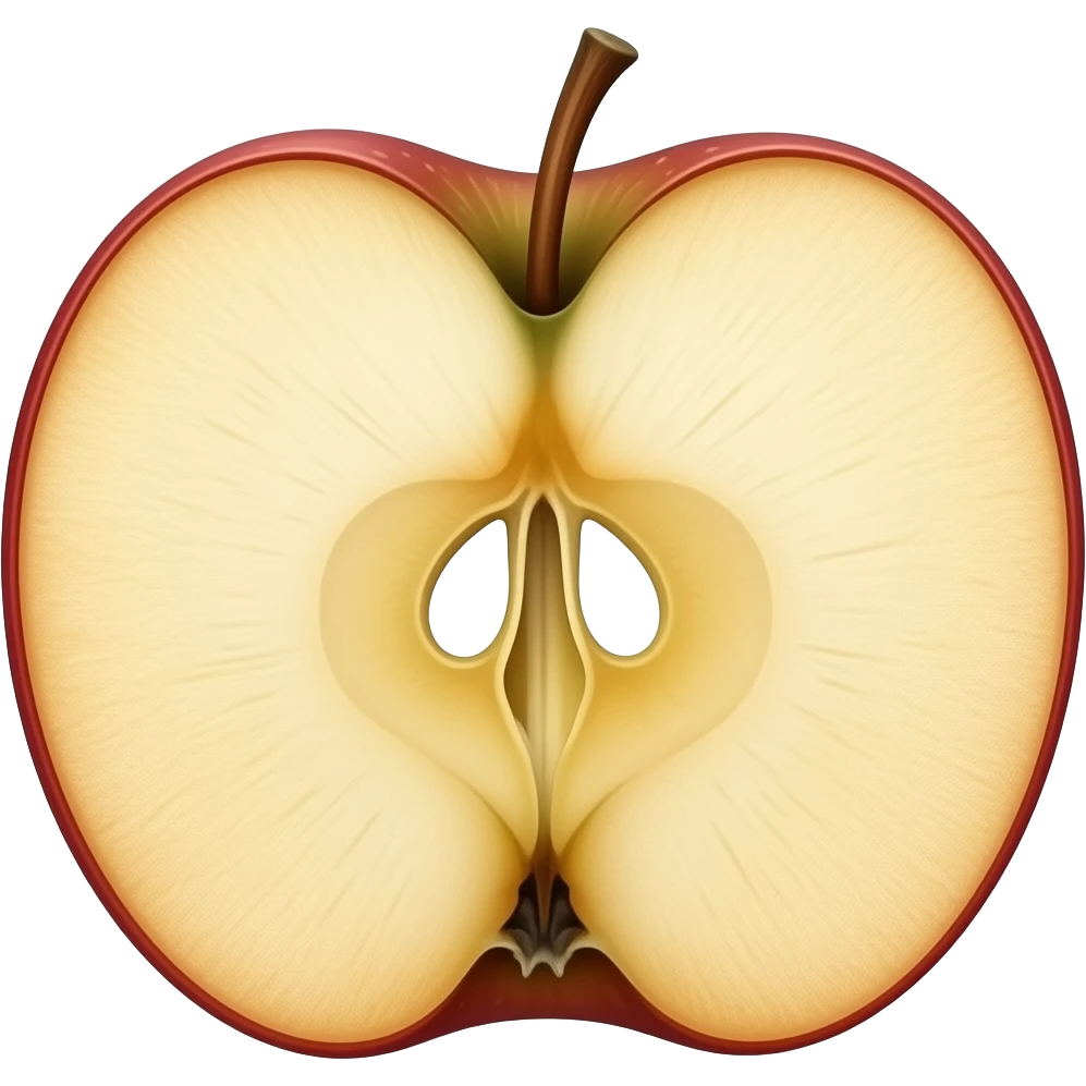 dried slice apple emoji
