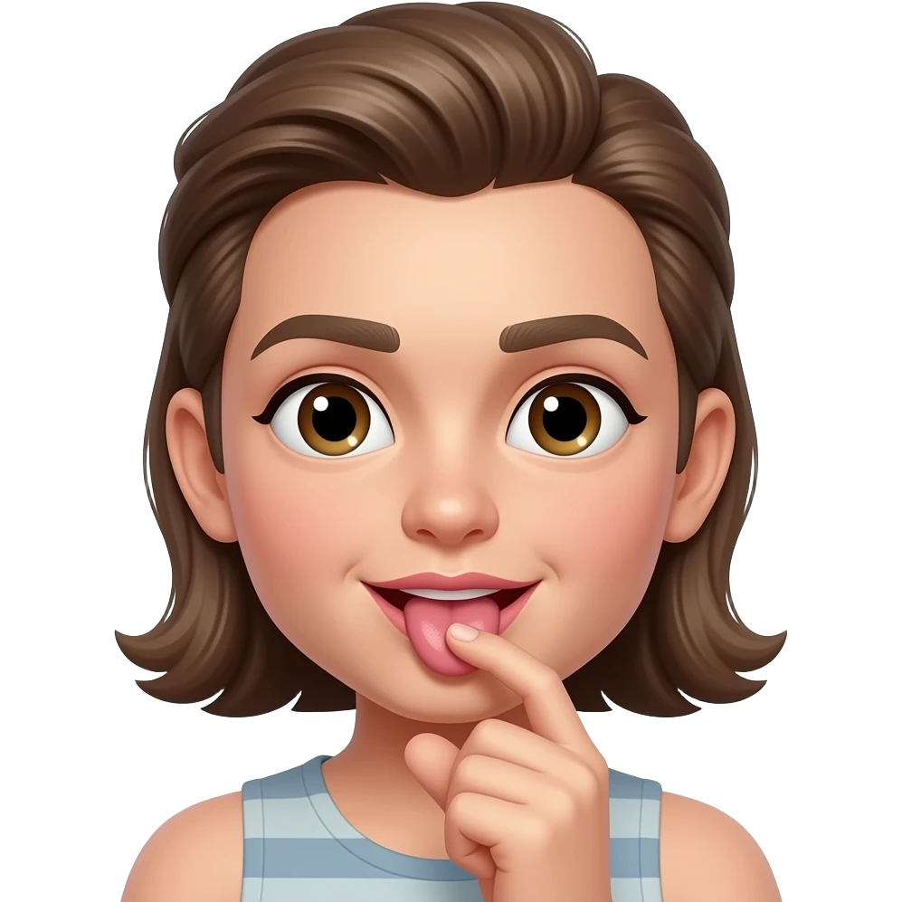 Vulva licker emoji