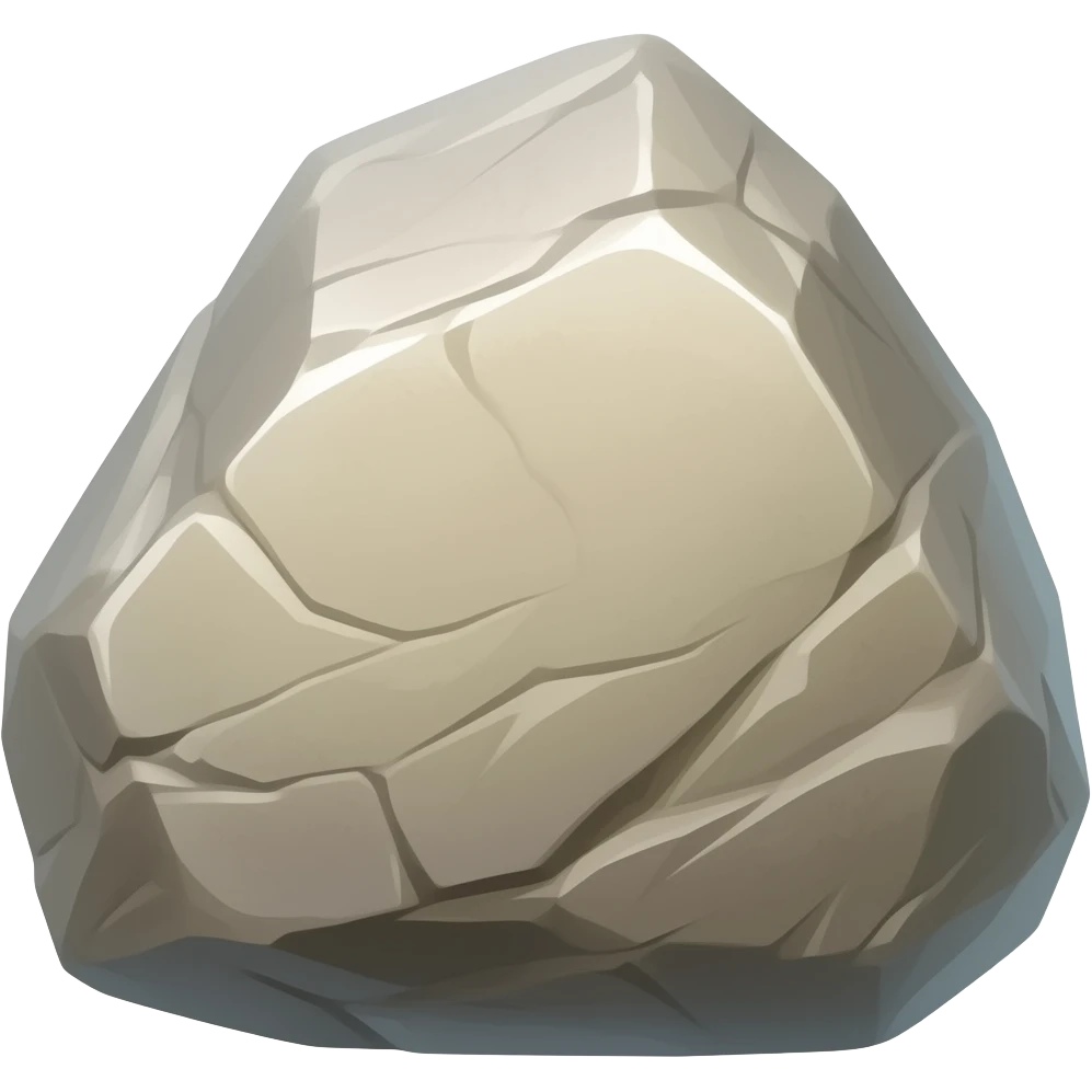 Rock emoji