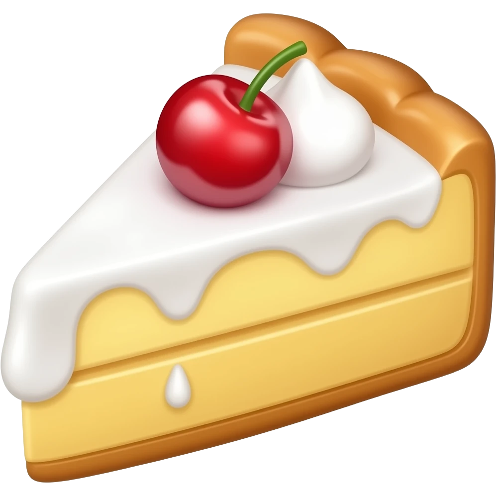 Cheesecake emoji