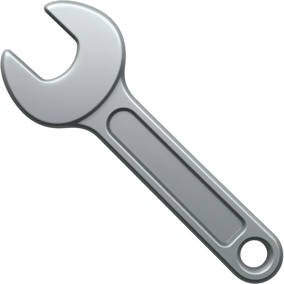 Wrench emoji