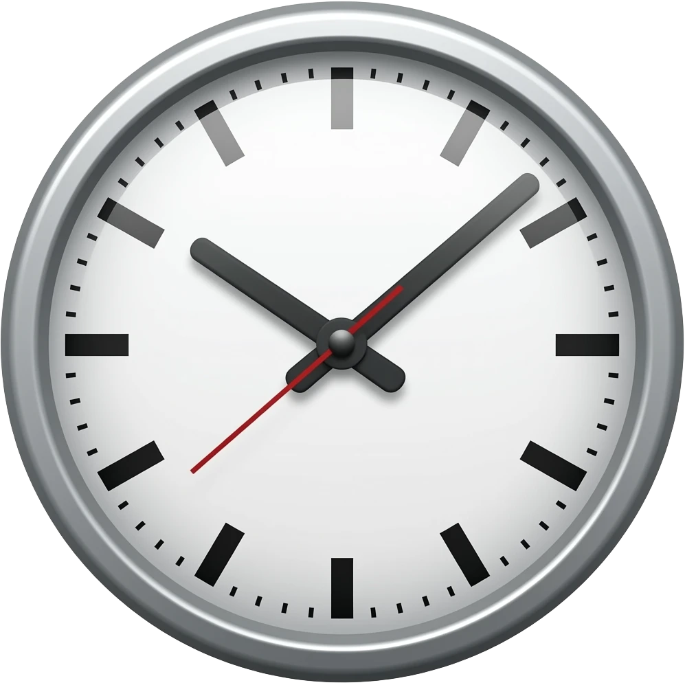 reloj emoji