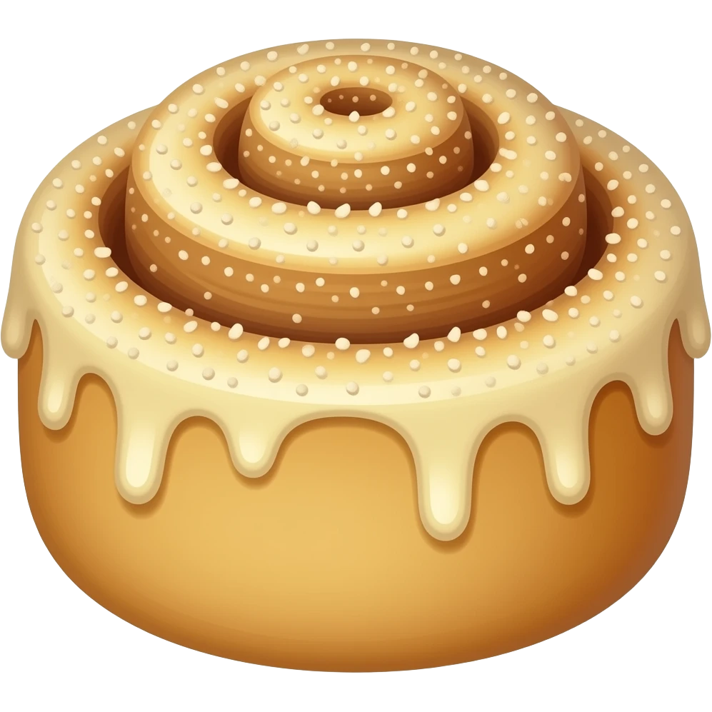 A Cinnabon emoji