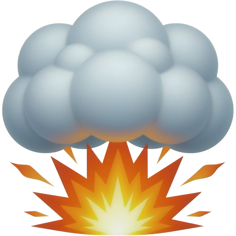Sonic boom emoji