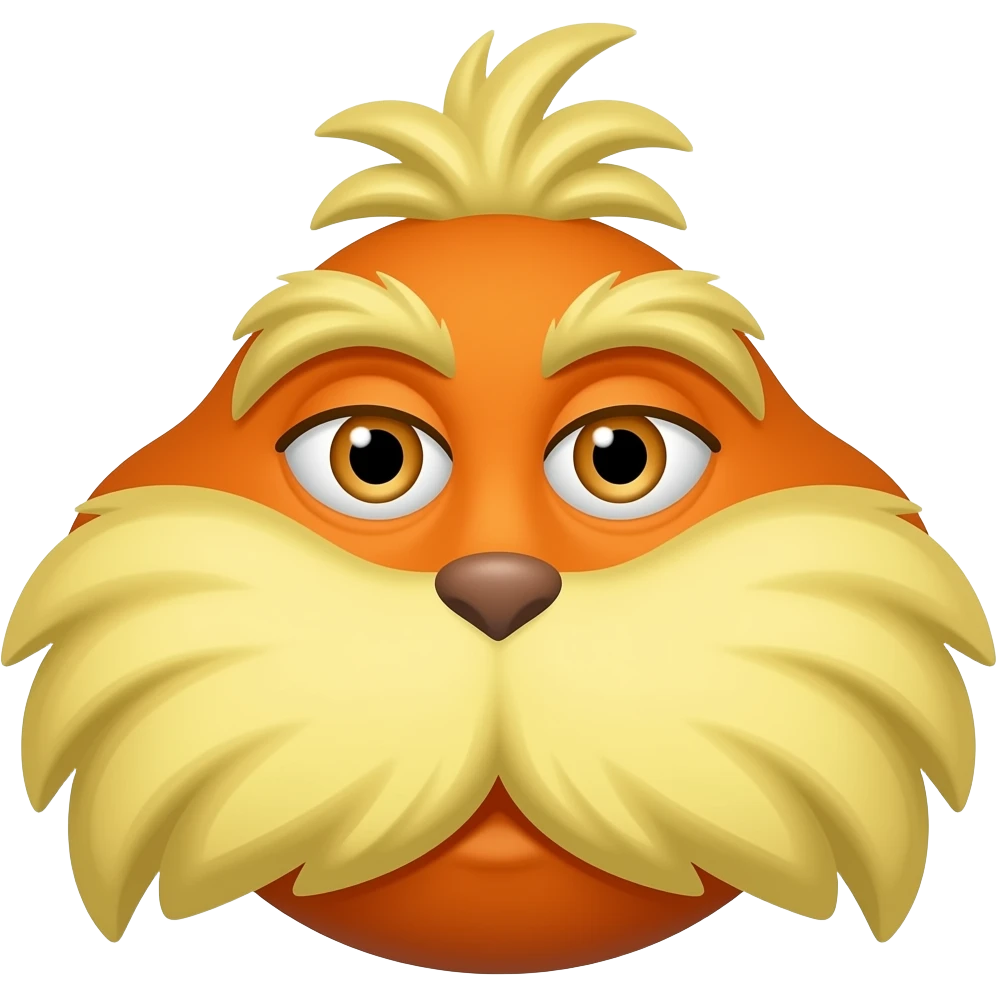 The Lorax emoji